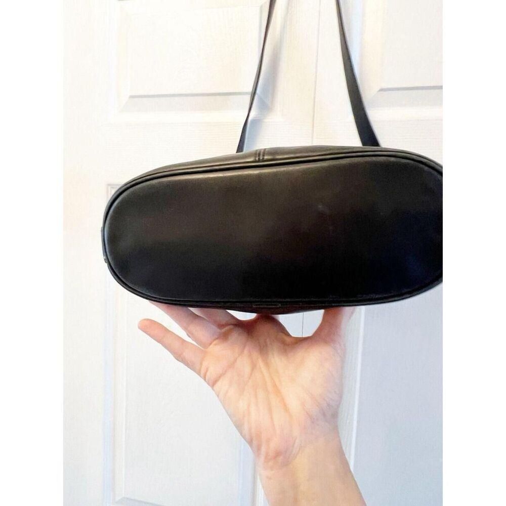 Vintage Coach Women's Flap Black Bag Whitney - Picture 7 of 8
